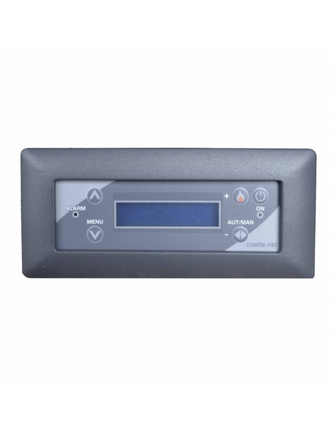 TERMOCAMINO ERMES BIO CON SCAMBIATORE ATTACCO  DESTRO DIANKAMIN PLUS