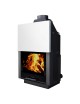 TERMOCAMINO MODELLO ERMES KW 27.5 CON SCAMBIATORE DIANKAMIN PLUS