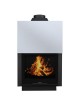 TERMOCAMINO MODELLO ERMES KW 27.5 CON SCAMBIATORE DIANKAMIN PLUS