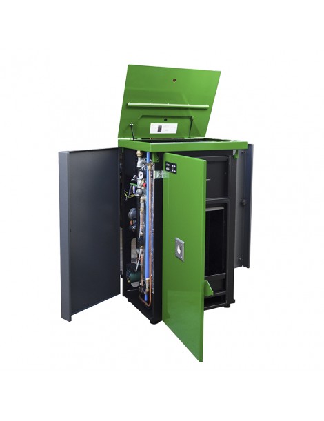 BIOCALDAIA  KW 24 MODELLO ENEA CON PRODUZIONE ACS DIANKAMIN