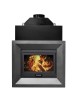 TERMOCALDAIA CAMINO 30 KW MODELLO  CAIRO NERO DIANKAMIN