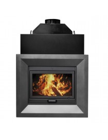TERMOCALDAIA CAMINO 30 KW MODELLO  CAIRO NERO DIANKAMIN