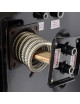 TERMOCALDAIA CAMINO 22KW MODELLO  DAKAR NERO DIANKAMIN