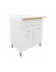 LAVATOIO CON MOBILE E TAVOLA IN LEGNO 50x80