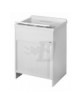 LAVATOIO CON MOBILE IN PLASTICA CON TAVOLA 60X60