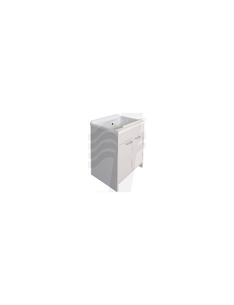 LAVATOIO CON MOBILE PVC CON TAVOLA 45x60