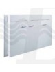 MOBILE SOTTOLAVELLO 3 ANTE PIEGHEVOLE CM 120x45 TOP CERAMICA BIANCO