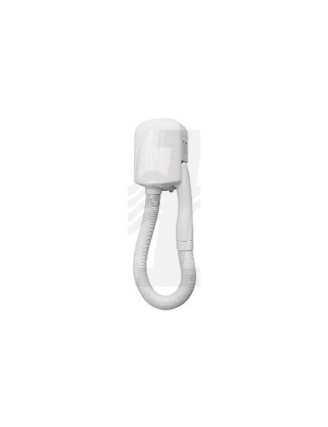 ASCIUGACAPELLI CON TUBO ANTISTRAPPO BIANCO