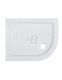 PIATTO DOCCIA  SEMIRCOLARE  CON CURVA DX 72x90 ALTHEA