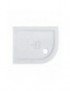 PIATTO DOCCIA  SEMIRCOLARE  CON CURVA DX 72x90 ALTHEA