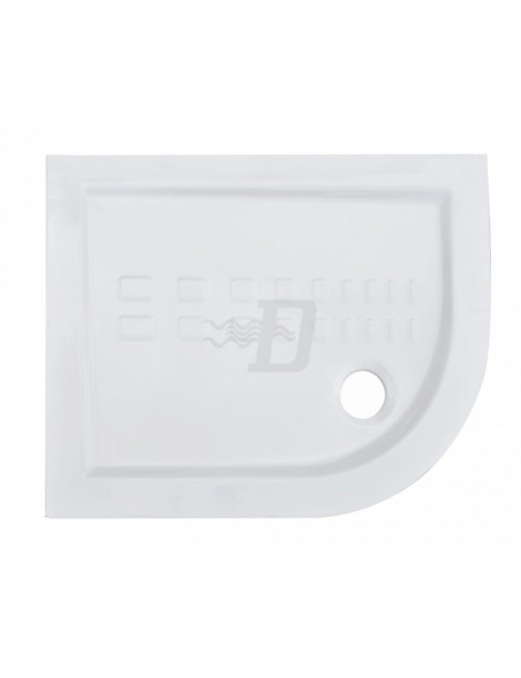 PIATTO DOCCIA  SEMIRCOLARE  CON CURVA SX 72x90 ALTHEA