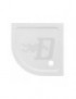 PIATTO DOCCIA  ANGOLARE  IN  TECNOPOLIMERO STRUTTURALE  80x80 MR FLAT DIANFLEX