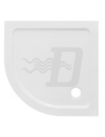 PIATTO DOCCIA  ANGOLARE  IN  TECNOPOLIMERO STRUTTURALE  90x90 MR FLAT DIANFLEX