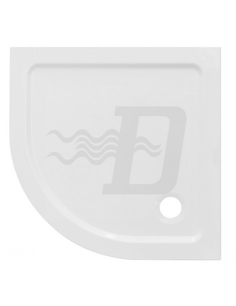 PIATTO DOCCIA  ANGOLARE  IN  TECNOPOLIMERO STRUTTURALE  90x90 MR FLAT DIANFLEX