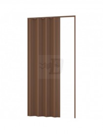 PORTA D'ARREDO PER INTERNO A SOFFIETTO NOCE 100x214