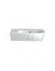 LAVABO ASIMMETRICO SINISTRO ONE MONOFORO L.65
