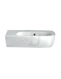 LAVABO ASIMMETRICO SINISTRO ONE MONOFORO L.65