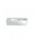 LAVABO ASIMMETRICO SINISTRO ONE MONOFORO L.65
