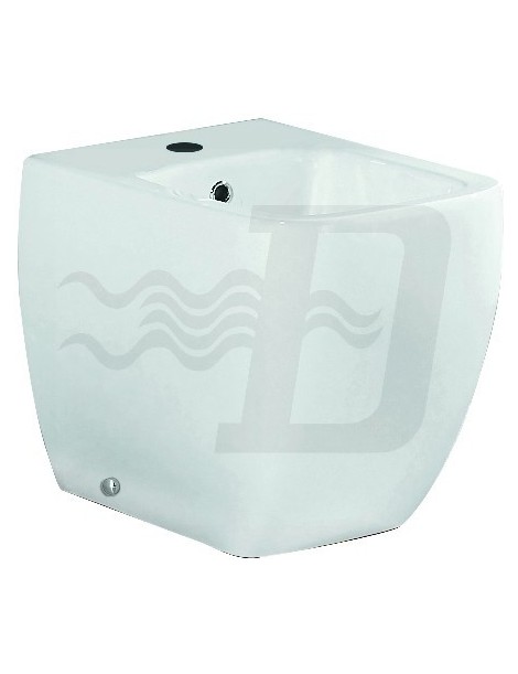 BIDET FILO MURO METROPOLITAN EROGAZIONE RUBINETTO RAK CERAMICS