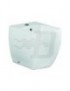 BIDET FILO MURO METROPOLITAN EROGAZIONE RUBINETTO RAK CERAMICS