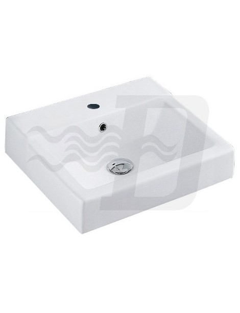 LAVABO BIANCO D'APPOGGIO SERIE STIK CM 45x50 ALTHEA