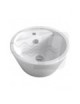 LAVABO D'APPOGGIO BIANCO IN CERAMICA SERIE ON DM 44 ALTHEA