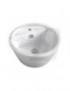 LAVABO D'APPOGGIO BIANCO IN CERAMICA SERIE ON DM 44 ALTHEA