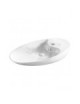 LAVABO D'APPOGGIO BIANCO MODELLO LA28   CM. 73.5x39  LINPHA