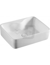 LAVABO D'APPOGGIO BIANCO  MODELLO LA34 CM. 49x38  LINPHA