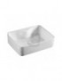 LAVABO D'APPOGGIO BIANCO  MODELLO LA34 CM. 49x38  LINPHA