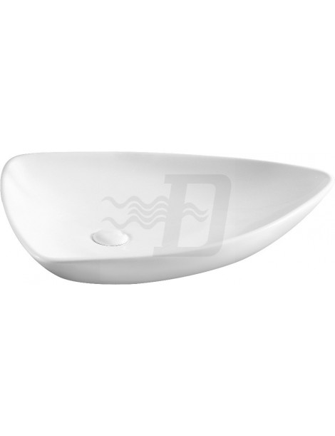 LAVABO D'APPOGGIO BIANCO MODELLO  LA36 CM. 66x46.5  LINPHA