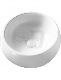 LAVABO D'APPOGGIO BIANCO  MODELLO LA37 DM. 39.5  LINPHA