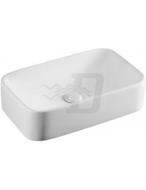 LAVABO D'APPOGGIO BIANCO MODELLO LA38 CM. 48.5x28.5    LINPHA