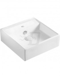 LAVABO D'APPOGGIO  BIANCO MODELLO  LA41 CM. 38x38  LINPHA