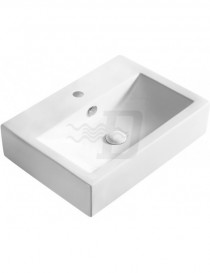 LAVABO D'APPOGGIO BIANCO  MODELLO  LA42  CM. 54x40.5    LINPHA