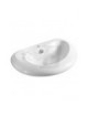 LAVABO D'APPOGGIO BIANCO  MODELLO  LA43 CM. 54.5x41  LINPHA