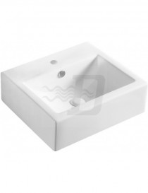 LAVABO D'APPOGGIO BIANCO MODELLO LA45 CM. 50.5x44.5  LINPHA