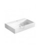 LAVABO D'APPOGGIO BIANCO MODELLO LA46 CM.70.5x44.5  LINPHA