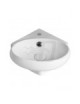 LAVABO  AD ANGOLO MOD. LN57 38X36 LINPHA