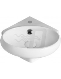 LAVABO  AD ANGOLO MOD. LN57 38X36 LINPHA