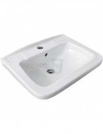LAVABO A PARETE QUADRO BIANCO CM 36 x 45 LINPHA