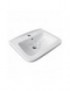 LAVABO A PARETE QUADRO BIANCO CM 36 x 45 LINPHA