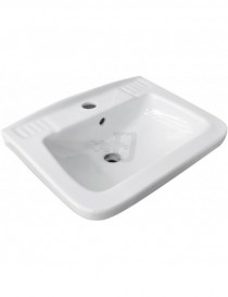 LAVABO A PARETE QUADRO BIANCO CM 40 x 50 LINPHA