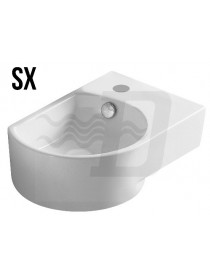 LAVABO A PARETE BIANCO MODELLO LP92 DX CM.40.5x27 LINPHA