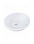 LAVABO BIANCO SOPRA - PIANO CON FORO  RUBINETTO CM 57x49 LINPHA