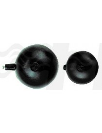SFERA IN PLASTICA      1/2  d.85
