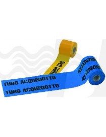 NASTRO AVVERTITORE GIALLO TUBO GAS 200MT