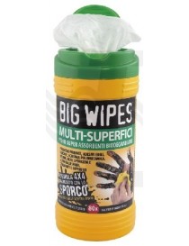 SALVIETTE LAVAMANI PZ.80 "BIG WIPES" VER