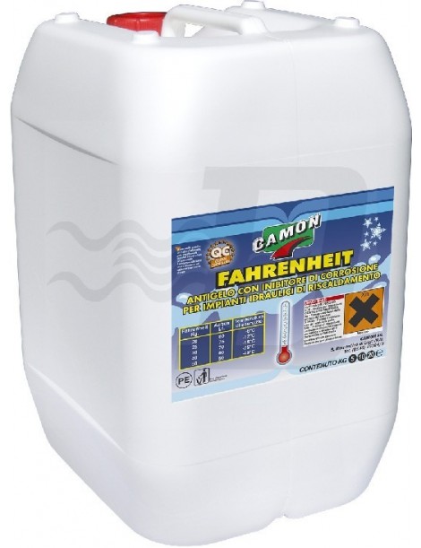 ANTIGELO CON INIBITORE DI CORROSIONE FAHRENHEIT 5KG