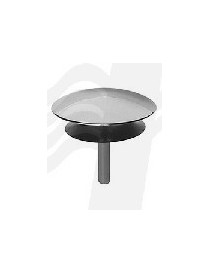 TAPPARELLO VASCA TAPPAGUASTI" OTTONE CR"